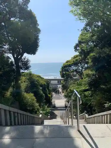 大洗磯前神社の景色