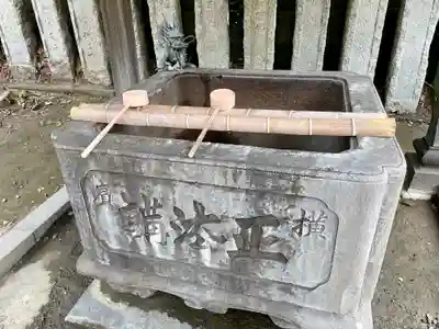 龍口寺の手水舎