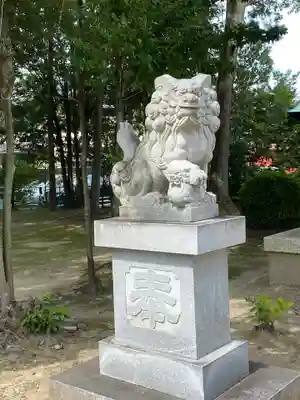 大神神社(花池)の狛犬