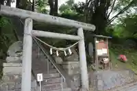 阿久津「田村神社」(郡山市阿久津町)旧社名:伊豆箱根三嶋三社の鳥居