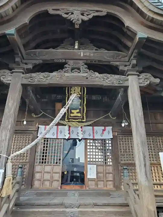 阿邪訶根神社の本殿・本堂