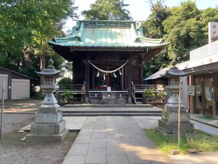 篠原八幡神社の本殿