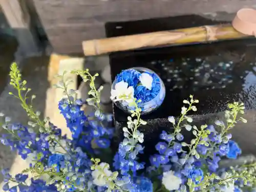 上尾御嶽神社の手水舎