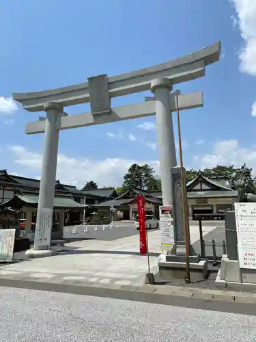 廣島護國神社の鳥居