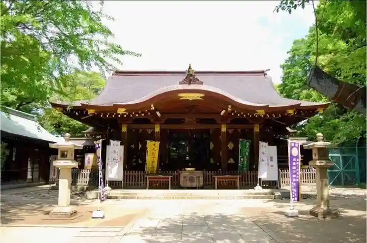 渋谷氷川神社の本殿・本堂