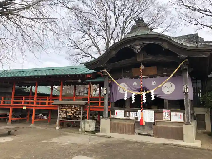 水海道鎮守 八幡神社の本殿・本堂