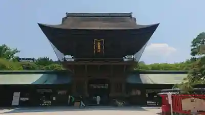 筥崎宮の山門・神門