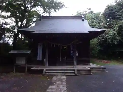 大谷八幡宮の本殿・本堂