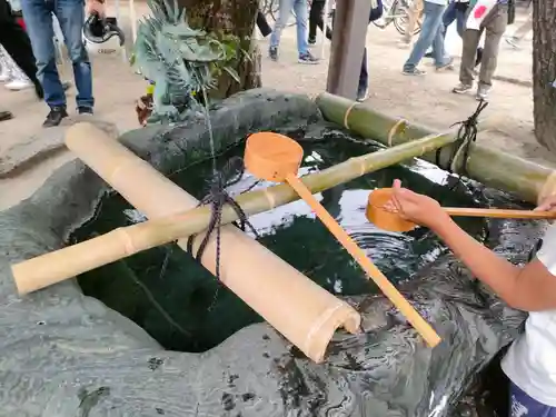 星大明社の手水舎