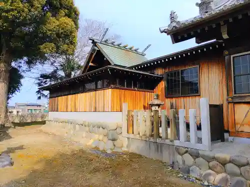 神明社（小山鹿取）の本殿・本堂