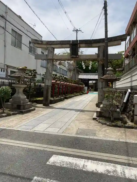 茨木神社の鳥居