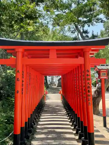 豊中稲荷神社の鳥居