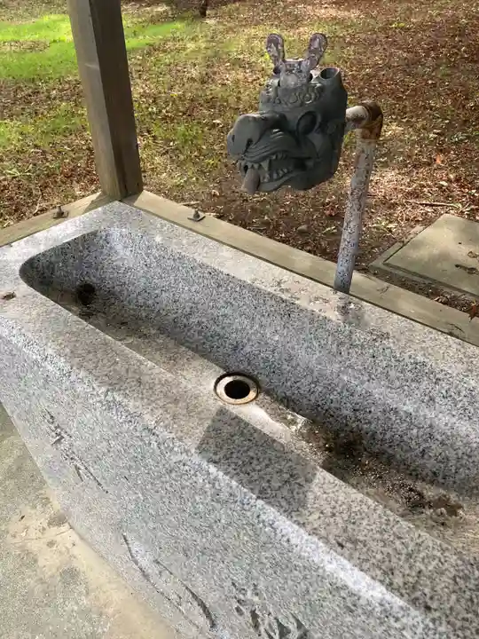 石狩八幡神社の手水舎