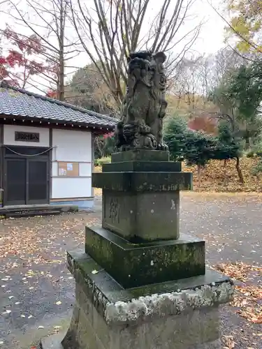 糀谷八幡宮の狛犬