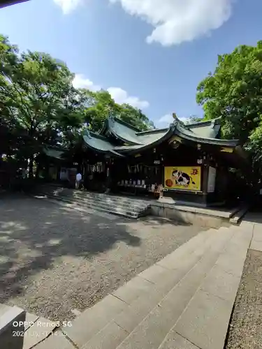 検見川神社の本殿・本堂