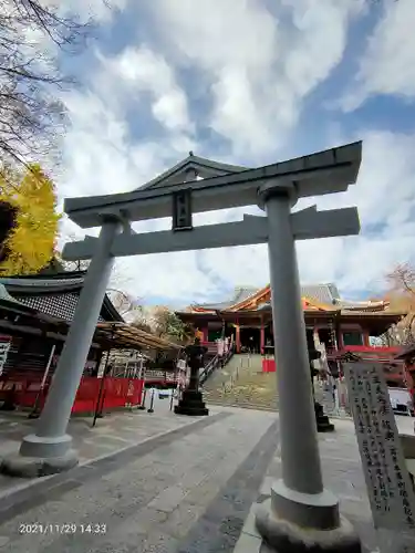 瀧泉寺（目黒不動尊）の鳥居