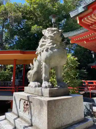 自由が丘熊野神社の狛犬