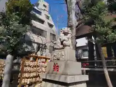 高円寺氷川神社の狛犬