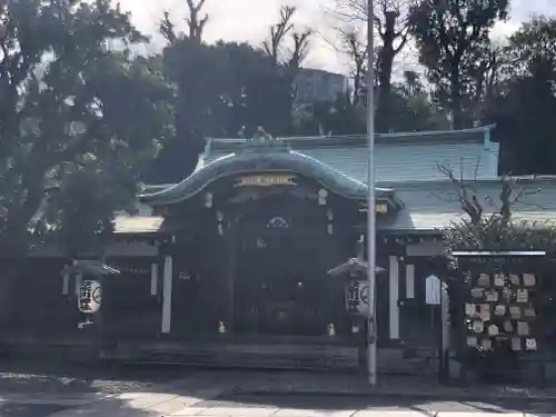 白金氷川神社の本殿・本堂