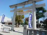 亀有香取神社の鳥居