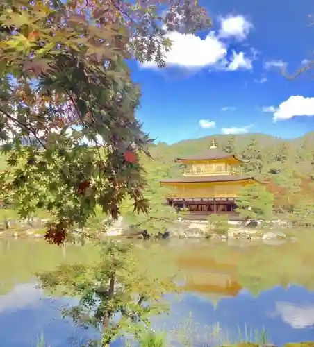 鹿苑寺（金閣寺）の庭園