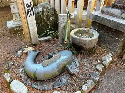 大村神社の手水舎