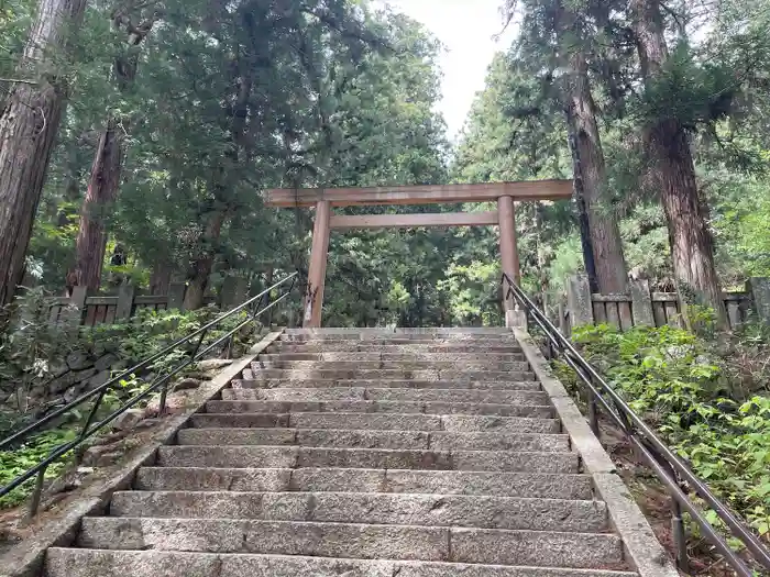 仁科神明宮の鳥居