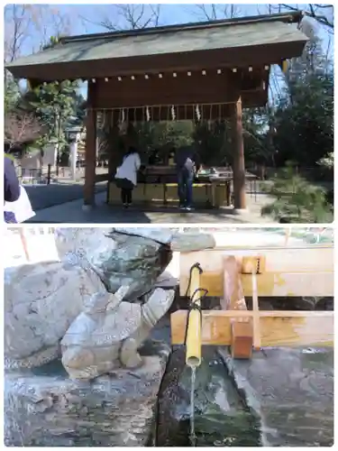 櫻木神社の手水舎