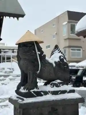 札幌諏訪神社の狛犬