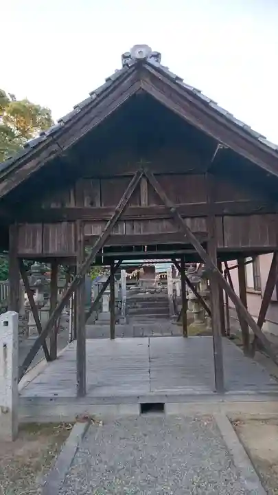 津嶋神社(萩原町西御堂)の神楽