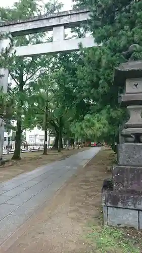 葛飾八幡宮の鳥居