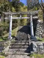 佐波々地祇神社の鳥居