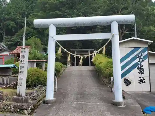 許禰神社の鳥居