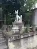 大山稲荷神社の狛犬