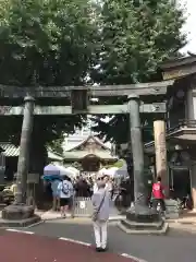 湯島天満宮の鳥居