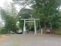 佐波波地祇神社の鳥居