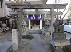 初音森神社の鳥居