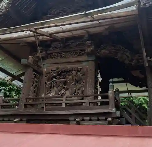 篠津久伊豆神社の本殿