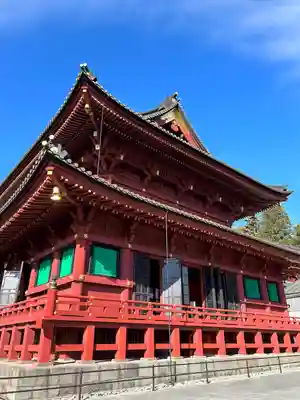 日光山輪王寺三仏堂の本殿・本堂
