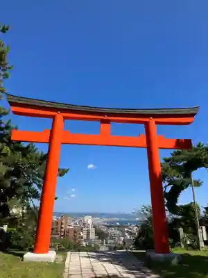 函館護國神社の鳥居