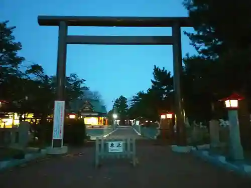 発寒神社の鳥居