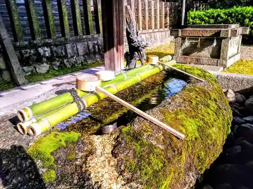 尾張八幡神社の手水舎