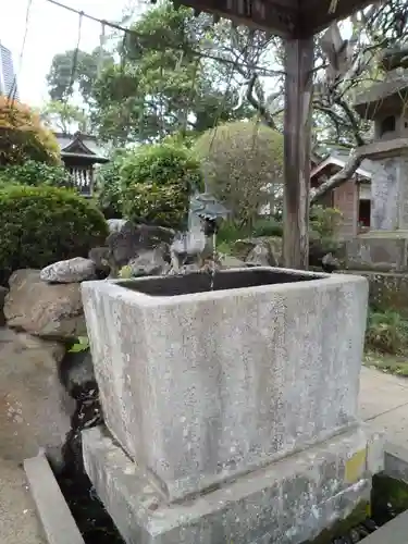大生郷天満宮の手水舎