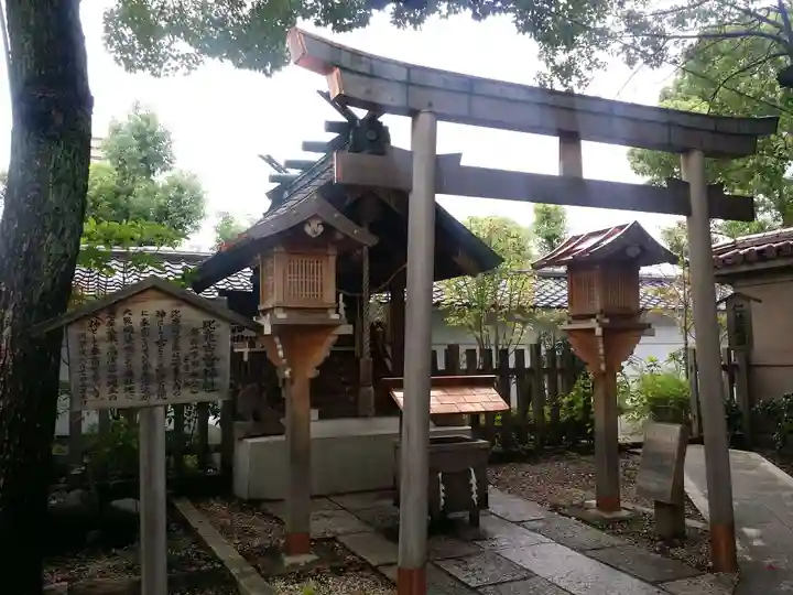 高津宮の末社・摂社