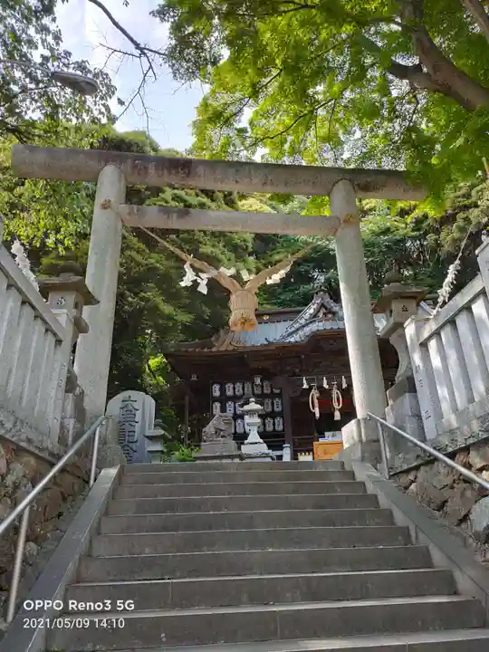 大甕神社の鳥居