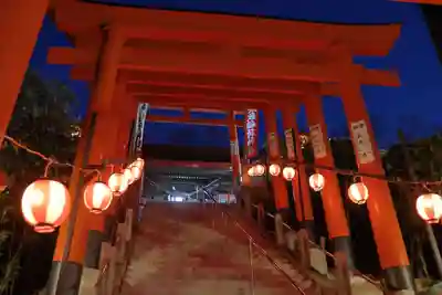 高屋敷稲荷神社の鳥居