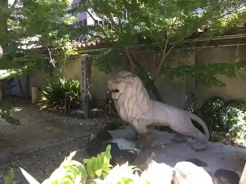 坐摩神社の狛犬