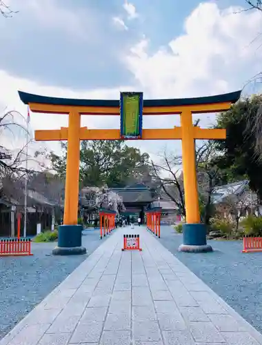 平野神社の鳥居