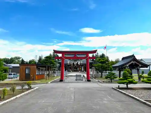 美瑛神社の鳥居