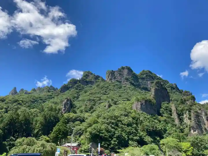中之嶽神社の自然